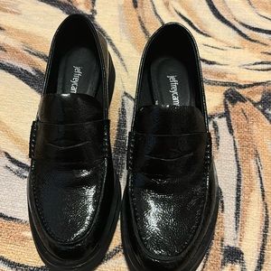 Patent leather Jeffery Campbell loafer